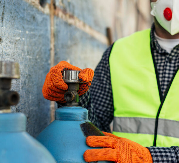 front-view-worker-with-protective-mask-gloves front-view-worker-with-protective-mask-gloves